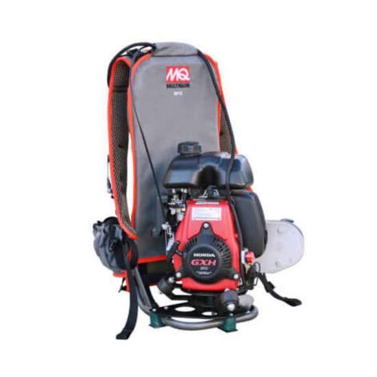 Multiquip Backpack Concrete Vibrator, Honda GXH50. Contractors Direct.